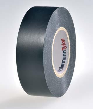5 N/10 mm Adhesion to Backing 3.3 N/10 mm Elongation at break 220 % Breaking Strength 27 N/10 mm Operating Temperature +105 C Flex 15: Choose from a wide colour range. 710-00122 HTAPE-FLEX15-19x25 0.