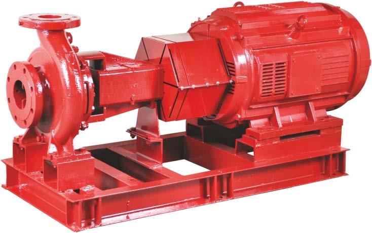 There fire pumps typically consists of the followg equipments: SgleStage End pump Electric motor or Diesel Enge Coolg system for Diesel Enge Fuel system for Diesel Enge Battery for Diesel Enge