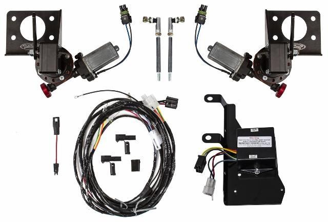 When installed, this kit operates the headlight doors more reliably, smoother and in sync than the stock vacuum system.