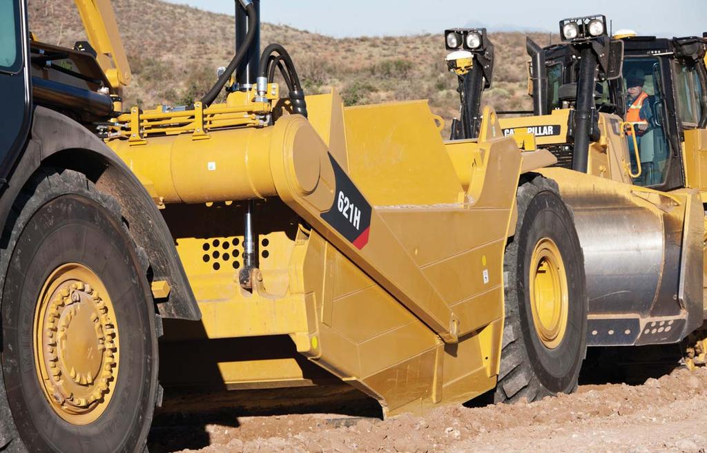 Scraper Bowl Caterpillar designed and built for rugged performance and reliability.