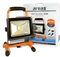 .. 8 600 Lumens 10W LED Flood Light, rechargeable LED-chip with 800 lumens, 6500-7000K high quality aluminium housing
