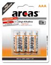 Alkaline Batteries Digi-Alkaline LR03 Micro AAA 1,5V Especially for digital applications and devices with extremely high power demand (higher drain) 0% Cadmium, 0% Mercury long lasting available as 4
