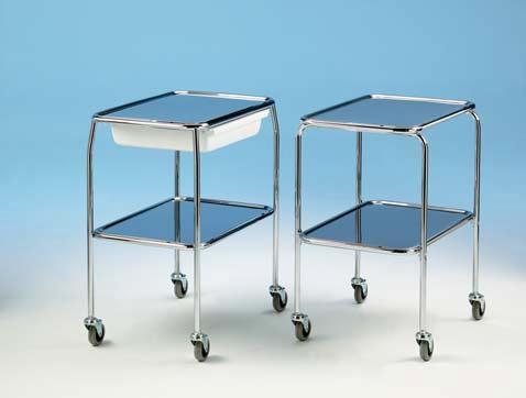 Trolleys Light and durable Easy to move For maintenance and samples Instrument trolley