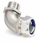 Choose among a full range of fittings in straight, 45 and 90 angled configurations for 3 8" to 2" conduit sizes. Look for the distinctive blue insulator and sealing ring for assurance of T&B quality.
