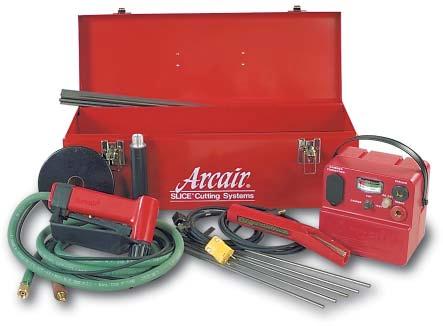 The package has the basic items needed to do a cutting job packed in a rugged tool box. Just supply oxygen and an ignition source and you are ready to cut. SLICE INDUSTRIAL PACK Part No.