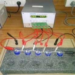 Figure 3. Setup for Charging of 100F, 13.5V Ultracapacitor Bank and its characteristics.