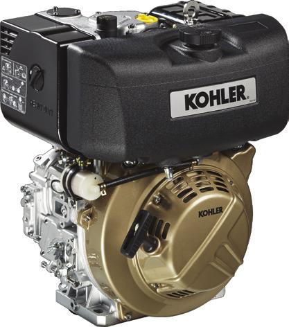KD15 440 High Power Density Low Weight Low Fuel Consumption Low Oil Consumption A Complete Range of Accessories Number of cylinders 1 Bore and stroke (mm) 86 x 76 Displacement (cm³) 441 Combustion