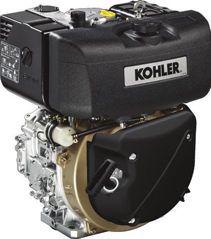 KD15 440S Low Noise High Power Density Low Weight Low Fuel Consumption Low Oil Consumption A Complete Range of Accessories Number of cylinders 1 Bore and stroke (mm) 86 x 76 Displacement (cm³) 441