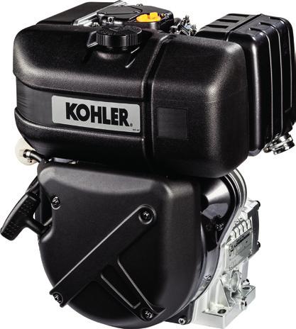 KD15 350S Low Noise High Power Density Low Weight Low Fuel Consumption Low Oil Consumption A Complete Range of Accessories Number of cylinders 1 Bore and stroke (mm) 82 x 66 Displacement (cm³) 349
