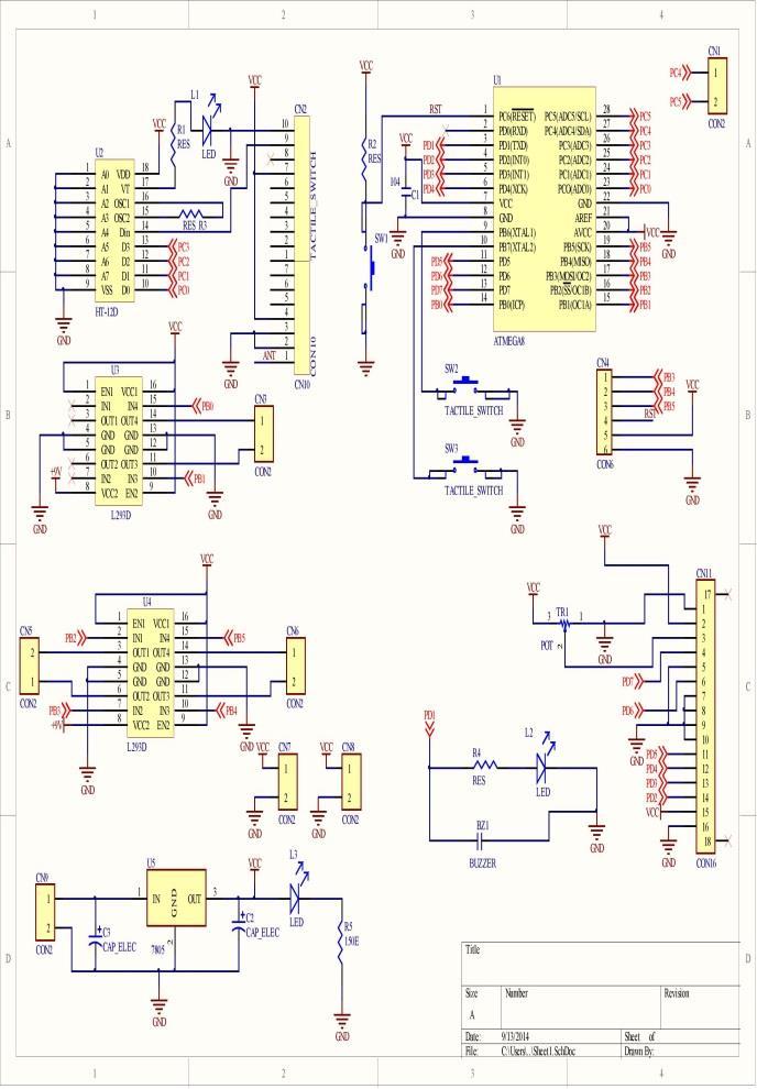V. CIRCUIT DIAGRAM The Circuit diagram of pollution control system is given below: Fig.3 Circuit diagram of pollution control system VI.