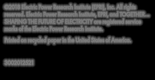 EPRI members represent 90% of the electric utility revenue in the United States with international participation in 35 countries.