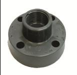 (An adapter with an air gap around the 1 inch threads as shown is recommended) For installations in plastic tanks: 1) Use a Bulkhead fitting LM52-1890 1 Bulkhead fitting, 2) Use a Bulkhead fitting