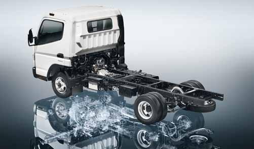 Every one has axles that cope with heavy loads, built-in suspension and twin tyres to ensure adequate traction and low ground contact