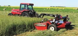 Meet the MacDon R80 Rotary Disc Mower Conditioner a machine engineered to provide producers with the ultimate in speed and dependable cutting performance, especially in tough, heavy or wet crop