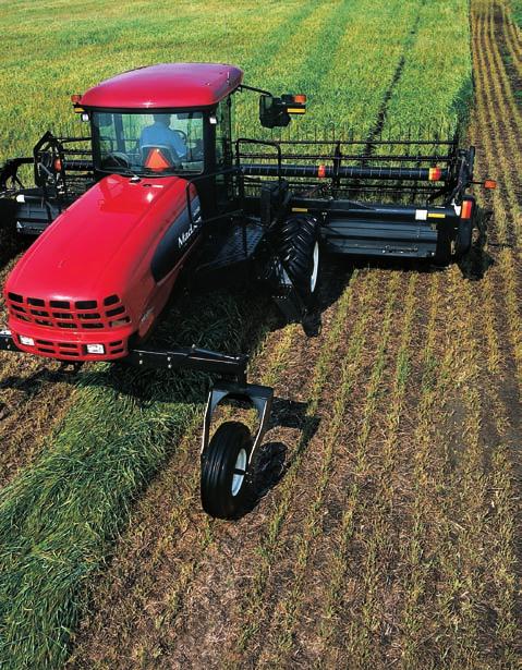 MacDon s D60 the ultimate in draper harvesting performance Available in single and double knife versions, MacDon s full-featured D60 model is designed for high acreage operations and is outfitted