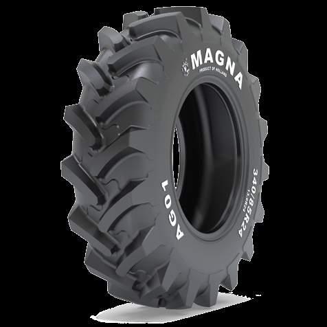 AGRICULTURE AG01 65-SERIES AG01 65-SERIES Flexible casing provides soil protection and increased ride comfort for the driver.