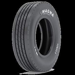 All Steel Radial Truck Tyres MSC The Magna MSC is a steer axle tyre optimized for construction.