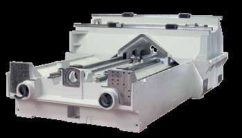 space-coded direct position measuring systems in all linear axes, optional glass scales 3 High rigidity and stick-slip free axis movement Digital