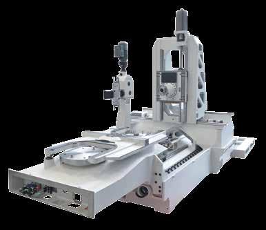 axis (torque table) 3 Rotary speed B-axis 80 rpm 3 Highly positioning accuracy 3 Highly dynamic, high rapid traverse rates 3 4-cone pallet location