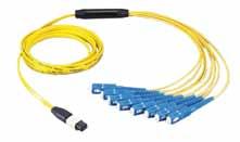 [fiber optic à la carte] Pre-terminated Cable Trunks Standard Trunks In order to provide an easier installation of trunking cables and, at the same time, to decrease the installation