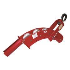 HIS Radius Duct Rollers protect side-wall pressure of cable when pulling cable out of ducts.