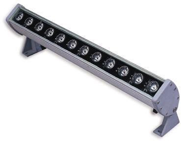 RECTANGULAR WALL WASHER or 24V 192W 144 s Cable. s Cree 1W 11,5 Kg. IP65 25 125 mm. 1300 mm. 137,5 mm. 7500332/C11 Rectangular Wall Washer 130 cm. s RGB. 24V. 5 u.