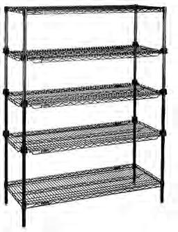 23-3//4W The Competitive Store Gridwall Acrylic J-Rack Shelf with Closed Ends
