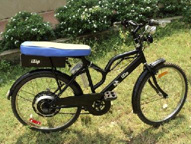 izip - E Cycle With Li batteries - Light Weight & Portable Fast charging ~ 90 minutes Long life ~ 6 years Can charge from Solar or AC Mains 30 km per charge running Speed limited to 20 kmph Disc and