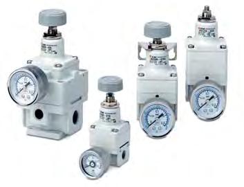 Precision Regulator Series IR//3 5 Precision Regulator Series IR//3 Features Precise air pressure regulator for instrument applications. Three body sizes available.