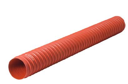 2563 SERIES INDUSTRIAL SIL-FAB2 Stocked in 12 Lengths 2-Ply Silicone-coated fiberglass fabric with Nylon Rod Reinforcement Burst Pressure PSI Max.