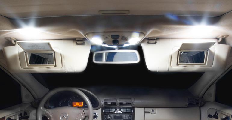 Mercedes-Benz S203 Ziza Interior Lighting Kit Sun