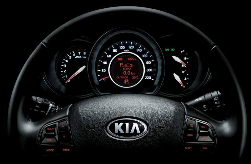 Features that surprise and delight For the modern, tech-savvy driver, the KIA Rio has everything