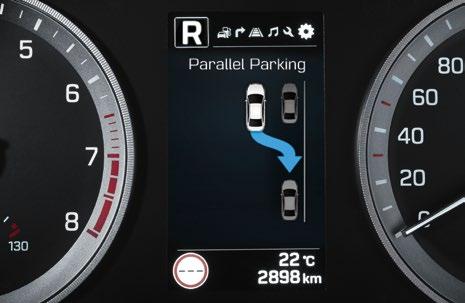 space. Parking System - Smart Park Assist (Premium SE auto).