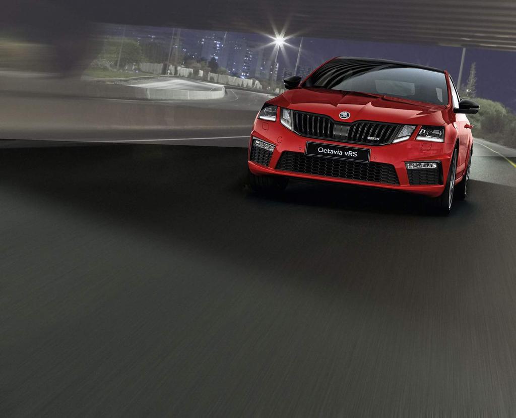 OCTAVIA vrs 245 BEAUTY AND A BEAST Every car in the Octavia range is distinctive, yet the vrs