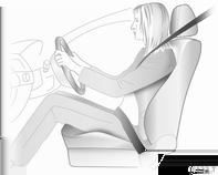 To return to its rearmost position, pull fully forwards and release. Pull the head restraint upwards.
