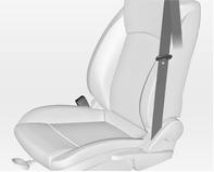 Seats, restraints 43 Belt tensioners In the event of a head-on or rear-end collision of a certain severity, the front seat belts are tigh