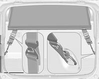 Safety net The safety net is available on the Station wagon and can be installed behind the rear seats or, if the rear seat