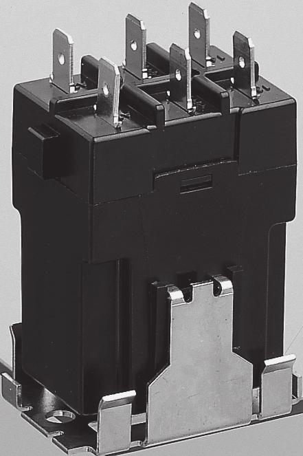 lever mechanism and efficient electromagnet configuration allow for a substantially more compact size Quiet operation Flexible mounting orientation (AC type) 80% of the rated voltage is guaranteed