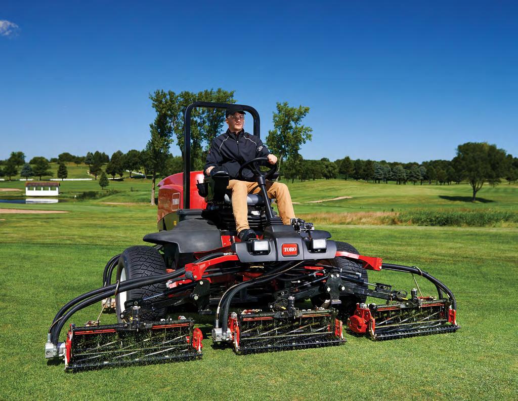 turf and save you time with easy set-up and long-lasting adjustments.