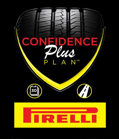 PERFORMANCE YOU CAN TRUST Pirelli Confidence Plan.