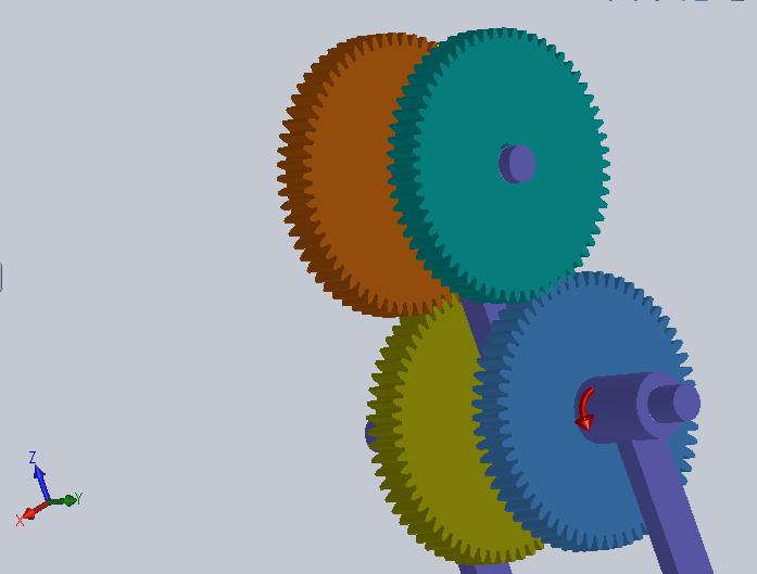 Design and Analysis of An Epicyclic Gear Train Using Corrected Gears 8. 3600 RPM IS GIVEN TO GEAR D 9.