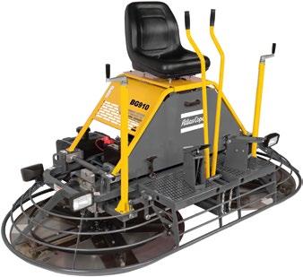 RIDE-ON TROWELS GET ONBOARD AND GET IT DONE The most demanding jobs require machines that deliver the best possible quality in the least amount of time. 1.