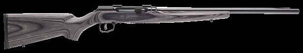 8" 17 HMR $579 new A22 Modern, Ergonomic Stock // Machined Steel Receiver Extremely Reliable Straight-Blow-Back Action // Open Sights // 10-Round Rotary Magazine A17 TARGET THUMBHOLE Gray Laminate