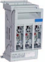 The NH Fuse-Switches for busbar mounting offers a lot of detailed solutions, for example the equal installion depth and the easy changing of the terminal side.