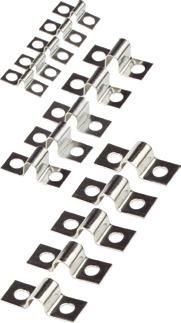 2107 AC PowerBar Common BusBars Provides compact high-amp busing with 3 8" terminal studs Ic Continuous Rating Amperage rating is determined by wire