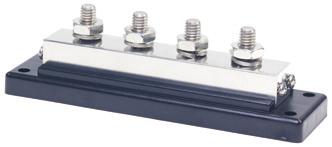 16) AC PowerBar 600A Common BusBars Highest amp rated busbar with 3/8" terminal studs 2708 Ic Continuous Rating 545A AC/600A Vmxo Voltage Maximum Operating