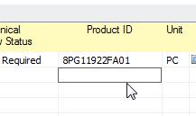 Step 2 After logging in to COMPAS and clicking on Manage Jobs, enter the ordering number in the Product ID box.