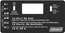 Connection Procedures (please refer to the connection diagram above) 1. Once the controller has been properly mounted select either Lead Acid or Gel Cell Battery modes (refer to label below).