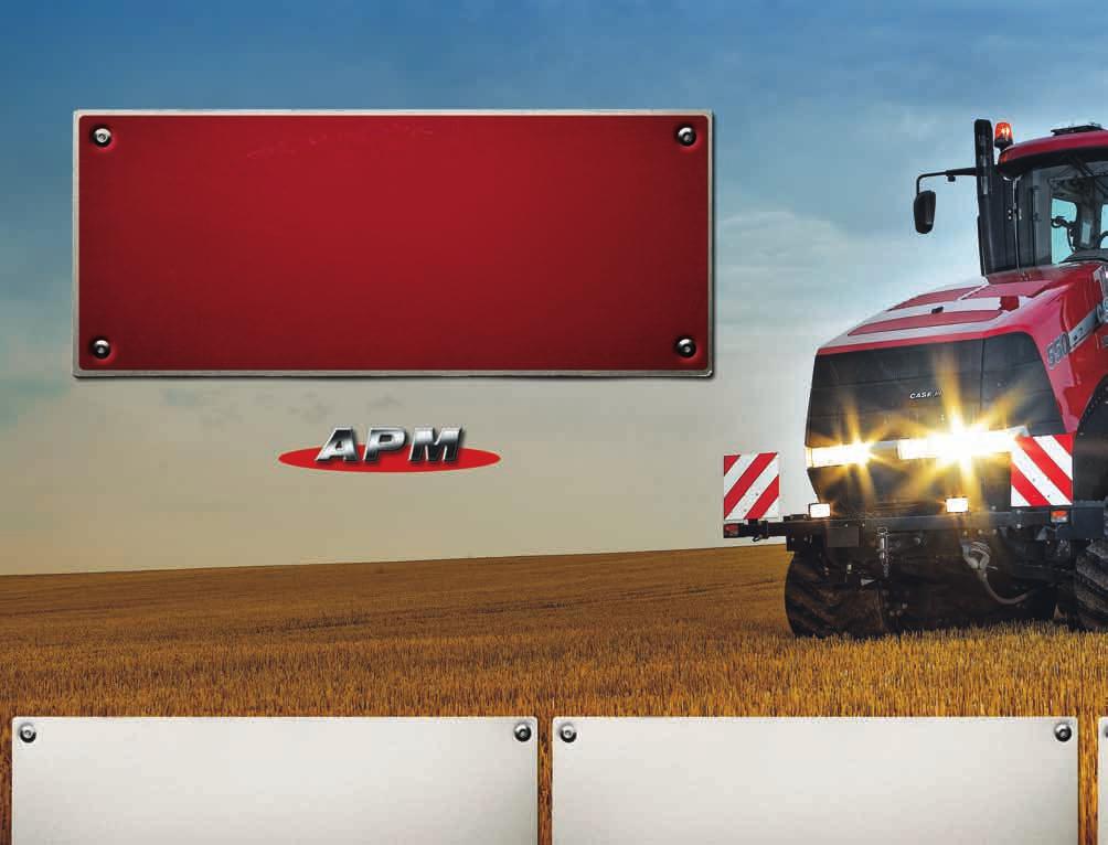 10 ECONOMY. THE BOTTOM LINE COUNTS. Case IH customers make our products more efficient and easier to use because they help us develop technology.