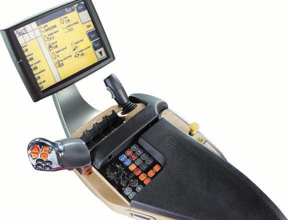 6 19 9 18 20 21 22 7 17 8 10 4 3 5 2 1 14 13 12 15 11 16 MULTICONTROLLER DRIVE LOGIC ARMREST The Multicontroller - featuring drive logic - and the ICP intuitive control panel plus AFS Pro 700 touch